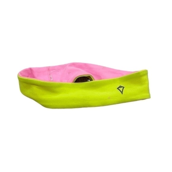 Ivivva Reversible Headband Girls One Size Pink/ Blue Stretch Athletic - Picture 3 of 3